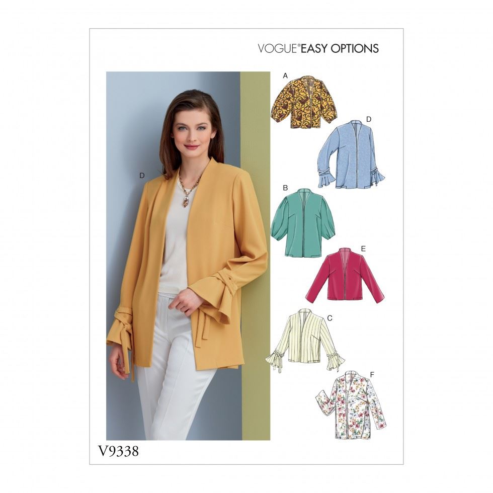 Vogue Paper Sewing Pattern 9338