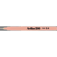 Artline EK200 Apricot 0.4 pen Sold in boxes of 12s