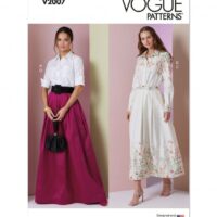 Vogue Paper Sewing Pattern 2007