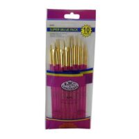 White Bristle Brush Set
