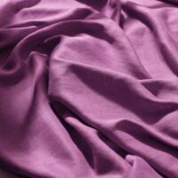 Atelier Brunette Flake Ecovero Viscose Cotton Fabric Bubble Gum