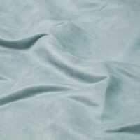 Water Repellent Faux Suede Fabric Duck Egg Blue