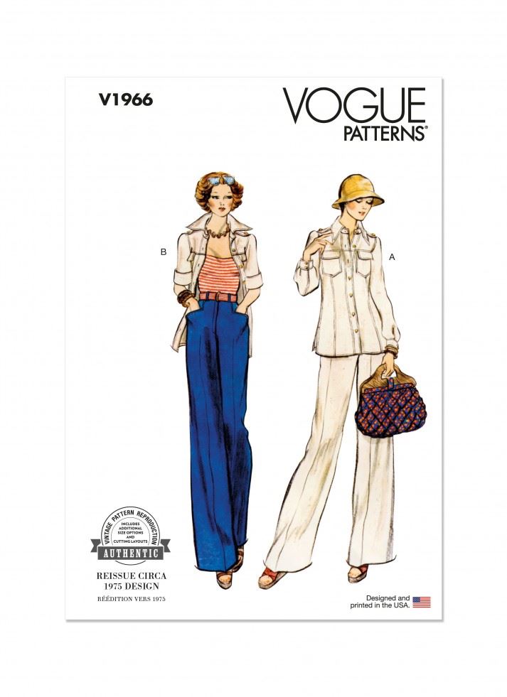 Vogue Paper Sewing Pattern 1966