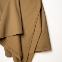 Atelier Brunette Light Cotton Gabardine Fabric Iced Mocha
