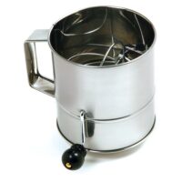 3 Cup Flour Sifter Stainless Steel