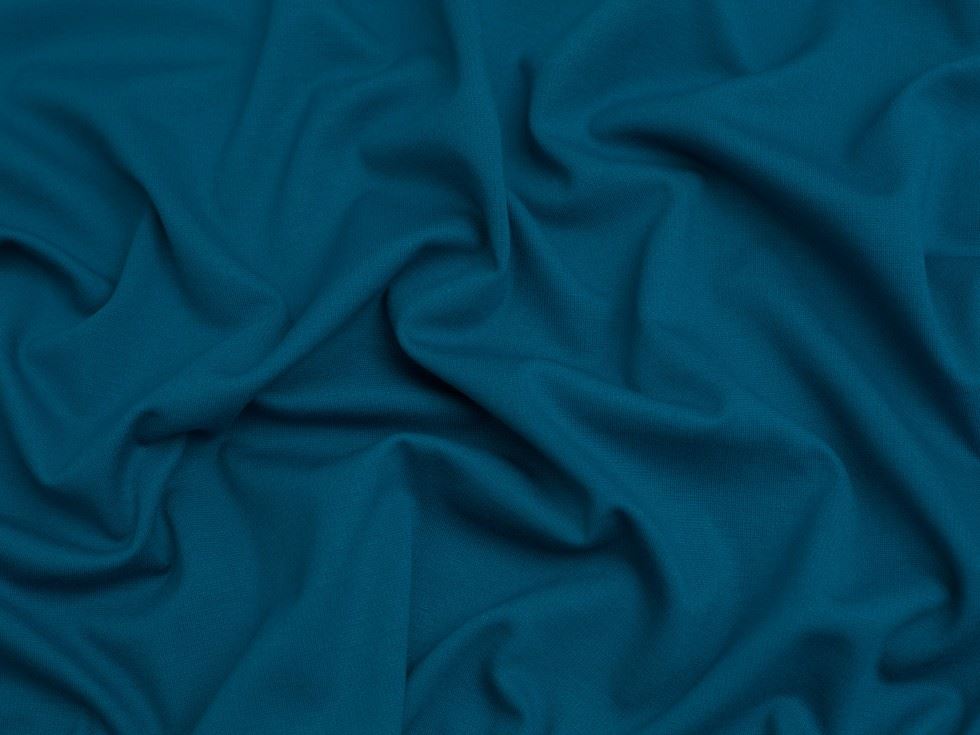 Minerva Core Range Stable Ponte Roma Double Stretch Knit Fabric Hunter Green