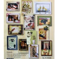 Vintage Embellishments on Cardstock Set