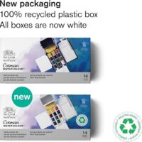Winsor & Newton Cotman Watercolours Field Box - 12 Half Pans