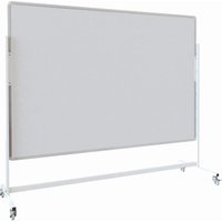 Spaceright Next Day Non - Magnetic Double Sided Mobile Whiteboard - Landscape