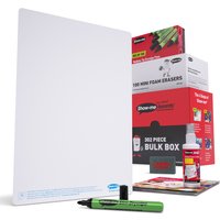 Show - me Bulk Box Drywipe Board Pack with Pens and Erasers - 100 Sets with FREE Teachers Resources