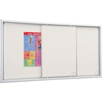 Spaceright Non - Magnetic Sliding Whiteboard System