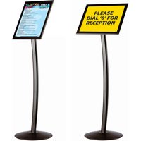 BusyGrip Black Poster Stand