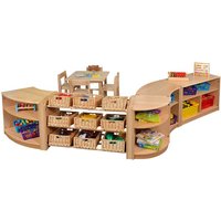 Chasewood Nursery Playscape Room Divider Storage Combination - Set 7