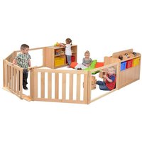 Chasewood Room Divider Storage Set - Scene 12
