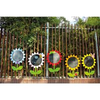 Nature Themed Flower Outdoor Playground Chalkboards - Set of 5
