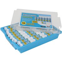Classmaster 40g Premium Glue Sticks - Pack of 108 in a Classroom tray