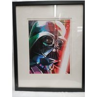 Set Of Three Framed Star Wars Prints