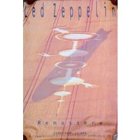 Led Zeppelin 'remasters' (1990 Compilation Album) Original Promo Poster *rolled Ex-shop New Stock*