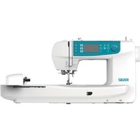 Silver CH01 Embroidery Sewing Machine Turquoise