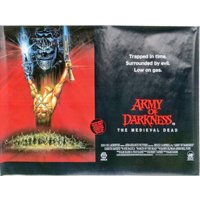 Army Of Darkness (evil Dead 3) (1992) - Og Uk Quad Poster - *rolled Not Folded Ex-shop New Stock*