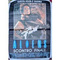 Aliens (1986) Rare Original Two Sheet (giant) Italian Edition Poster *folded Ex-shop New Stock*