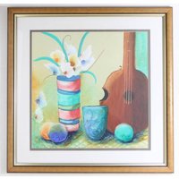 Original Lee White Contemporary Still Life Oil Painting
