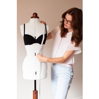 Adjustoform Lady Valet Tailors Dummy, Small Ecru UK Dress Size 6 - 14