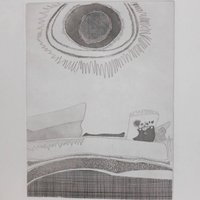 Stephen Cohn Untitled Abstract Monochrome Print