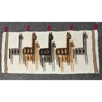 Woven Llama Wall Hanging