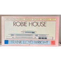 Frank Lloyd Wright - Robie House Paper Scale Model Kit