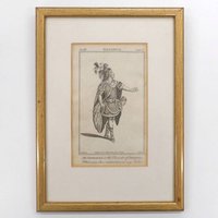 Mr Sheridan In The Character Of Oedipus - Copperplate Engraved Print From Bell's British Theatre