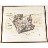 Sas Regiment - Gulf War 1990/91 - Nigel Appleby Signed Limited Edition Print