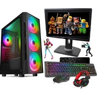 i7 Quad Core Elite Gaming PC Bundle, 1TB HDD & 128 SSD + Windows 10 Pro