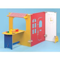 Cafe/Tea Room Role Play Panels - Multi Colour